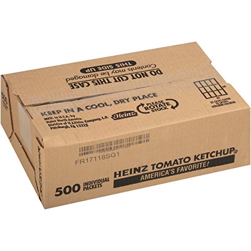 Heinz Ketchup Single Serve Packet 0.3 Oz Packets, Pack Of 200 Heinz Ketchup Single Serve Packet 0.3 Oz Packets, Pack Of 200