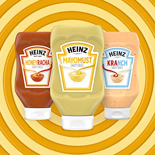 Heinz Mayomust Mayonnaise &Amp; Mustard Sauce, 19 Fl Oz Bottle Pack