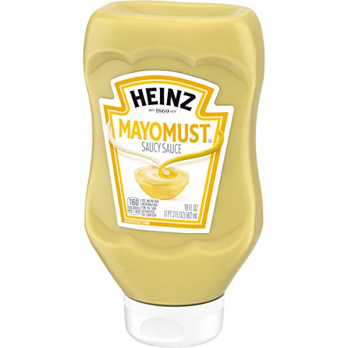 Heinz Mayomust Mayonnaise &Amp; Mustard Sauce, 19 Fl Oz Bottle Pack