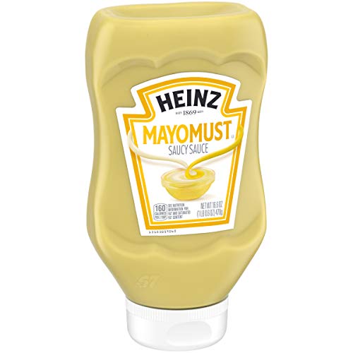 Heinz Mayomust Mayonnaise &Amp; Mustard Sauce Mix 16.6 Oz Bottle