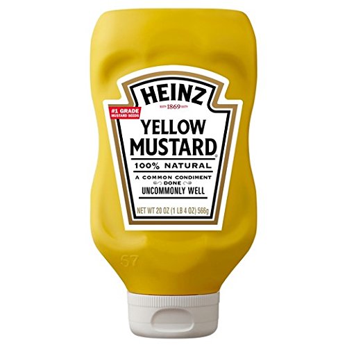 Heinz Mustard Yellow 20 Oz Per Bottle