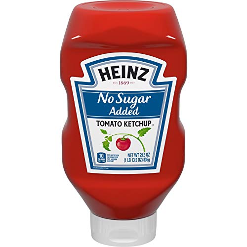Heinz No Sugar Added Tomato Ketchup 29.5Oz 1 Pack