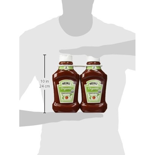 Heinz Organic Tomato Ketchup 2 44Oz Bottles