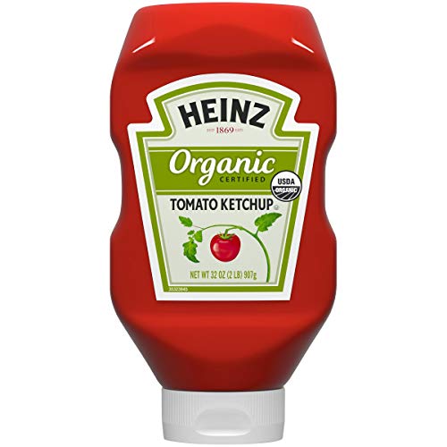Heinz Organic Tomato Ketchup, 32 Oz Bottle - 2 Pack