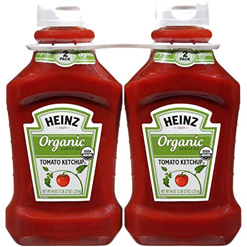 Heinz Organic Tomato Ketchup 44 Oz. Bottles, 2 Pk. Pack Of 2