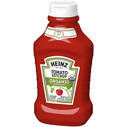 Heinz Organic Tomato Ketchup 44 Oz Bottles, Pack Of 2