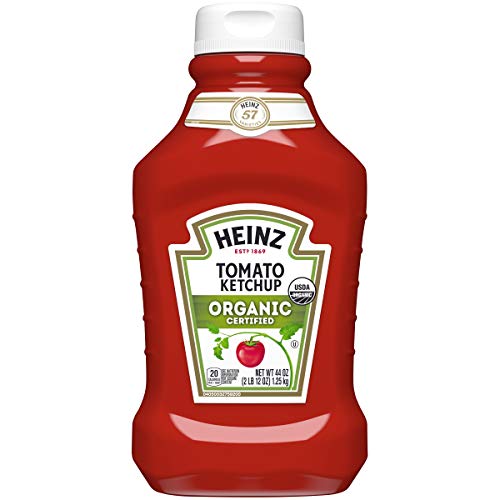 Heinz Organic Tomato Ketchup 44 Oz Bottles, Pack Of 6