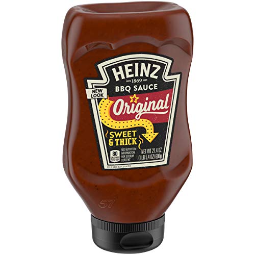 Heinz Original Sweet &Amp; Thick Bbq Sauce 21.4 Oz Bottles, Pack Of 6