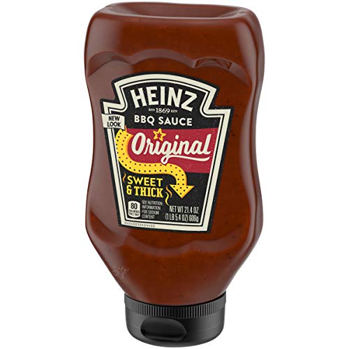 Heinz Original Sweet &Amp; Thick Bbq Sauce 21.4 Oz Bottles, Pack Of 6