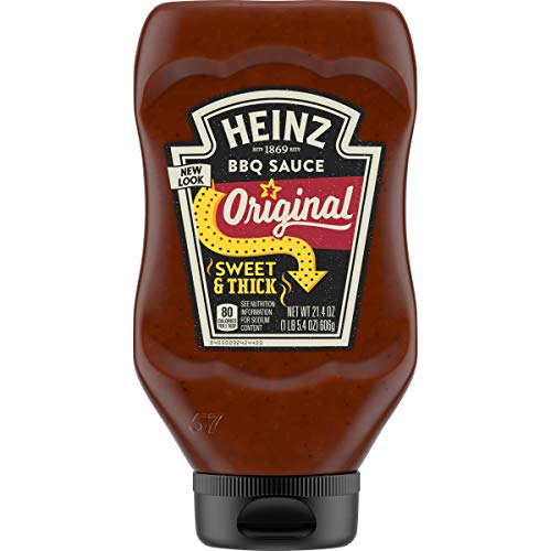Heinz Original Sweet &Amp; Thick Bbq Sauce 21.4 Oz Bottles, Pack Of 6