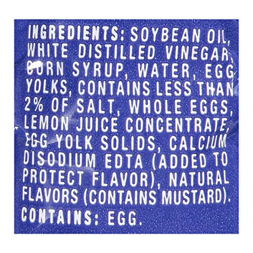 Heinz Real Mayonnaise Single Serve Packet 0.4 oz Packets, Pack ... Heinz Real Mayonnaise Single Serve Packet 0.4 oz Packets, Pack ...