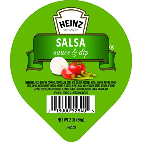 Heinz Salsa Dip 2Oz Cups, Pack Of 60