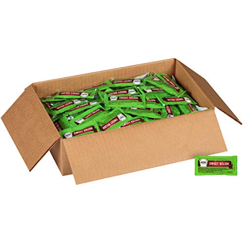 Heinz Relish Single Serve Packet 0.3 Oz Packets, Pack Of 200
