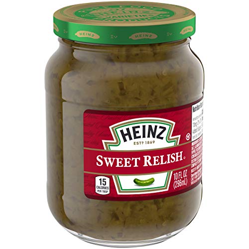 Heinz Sweet Relish 10 Fl Oz Jars, Pack Of 12