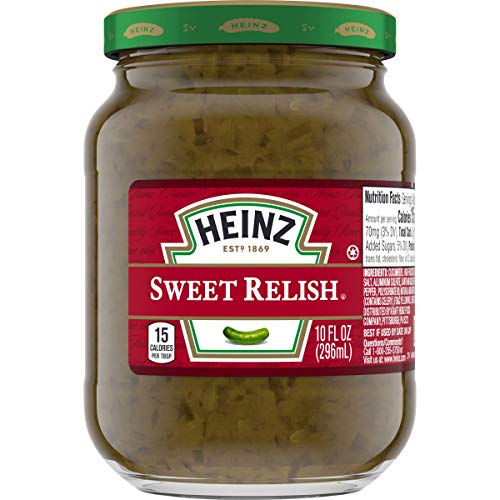 Heinz Sweet Relish 10 Fl Oz Jars, Pack Of 12