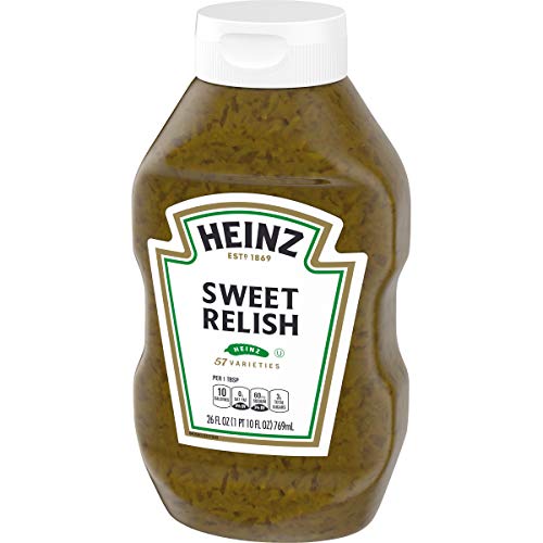 Heinz Sweet Relish 26 Fl Oz Bottles, Pack Of 9