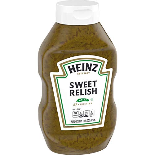 Heinz Sweet Relish 26 Fl Oz Bottles, Pack Of 9