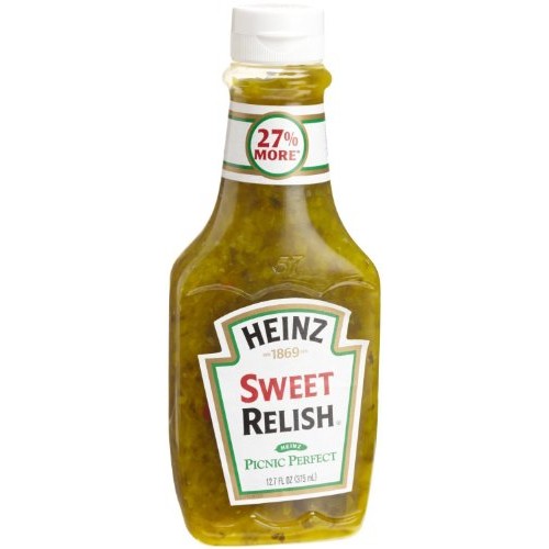 Heinz Sweet Relish Picnic Perfect 12 Fl Oz Pack Of 3