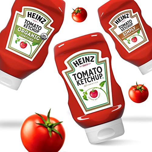 Heinz Tomato Ketchup 14Oz Bottles, Pack Of 8