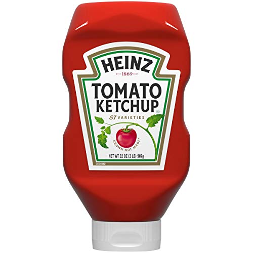 Heinz Tomato Ketchup 32 Oz Bottles, Pack Of 12