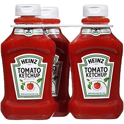 Heinz Tomato Ketchup 44 Oz. Bottles, 3 Pk. A1