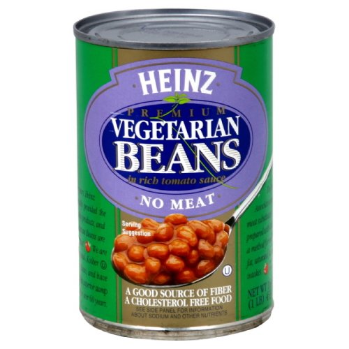 Heinz Vegetarian Bean Tomato Sauce, 16-Ounces Pack Of12