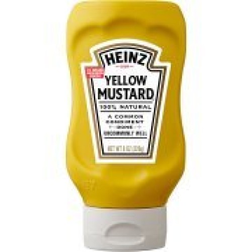 Heinz Yellow Mustard, 8 Oz, 2 Packs