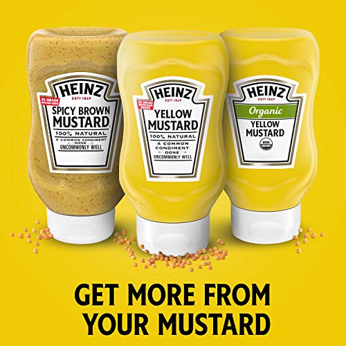 Heinz Yellow Mustard 8 Oz Bottle