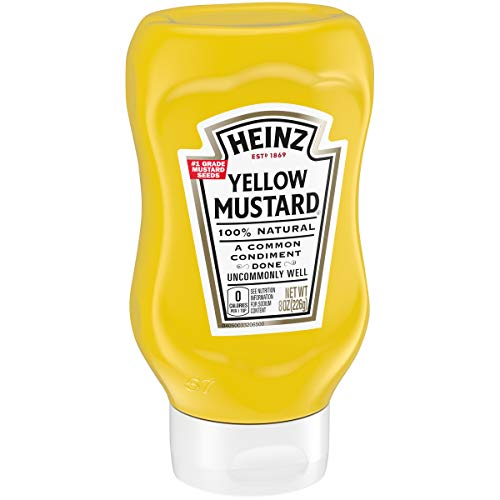 Heinz Yellow Mustard 8 Oz Bottle