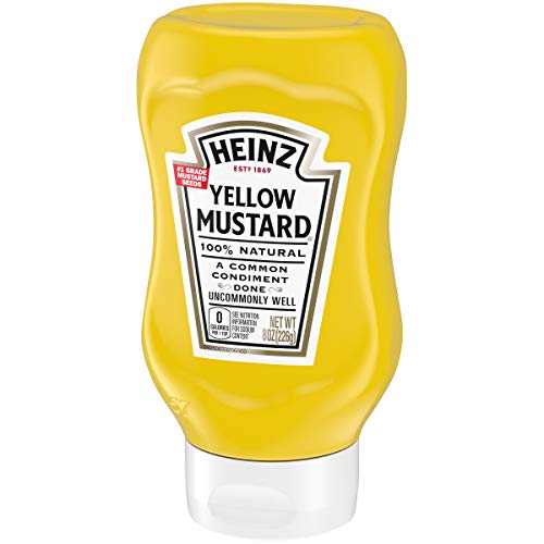 Heinz Yellow Mustard 8 Oz Bottle