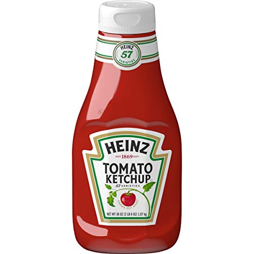 Heinz Ketchup No Added Sugar 13 Oz Bottles, Pack Of 6