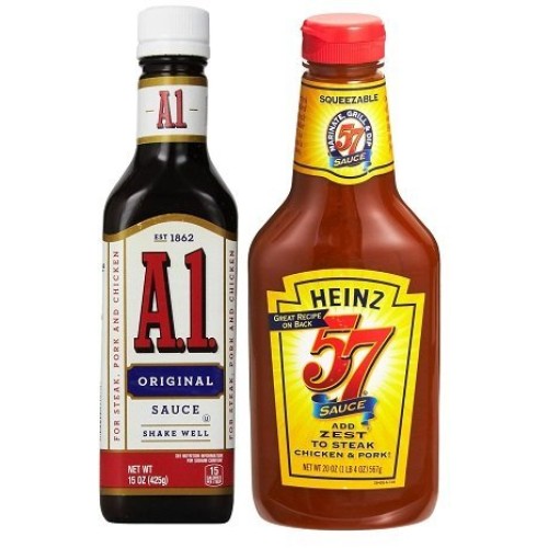 Variety Pack Of Heinz 57 Steak Sauce 20 Oz Bottle &Amp; A1 Steak Sau