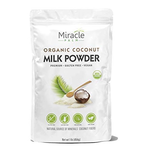 Miracle Palm Coconut Milk Powder, 16 Ounce Bags