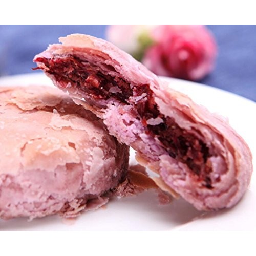 Helen Ou @ Yunnan Specialty: 8 Pcs Purple Sweet Potato Rose Flow