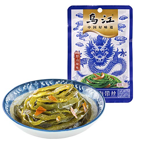 Helenou666 Pickled Vegetable Kelp Preserved Seaweed Nori 5Pcs野