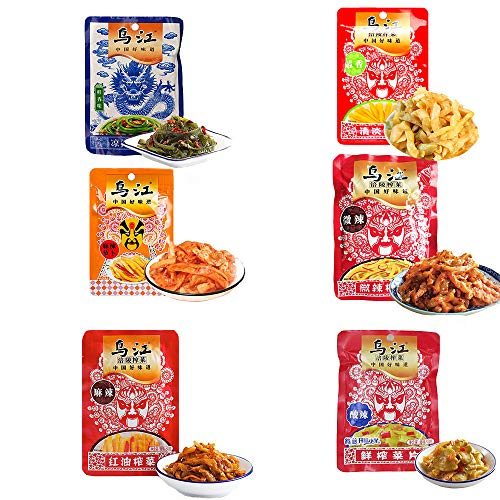 Helenou666 Pickled Vegetables Preserved Kelp Dried Seaweed Spicy