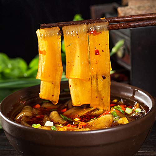 Helenou666 Sichuan Specialty Hotpot Potato Wide Noodles Kuan Fen