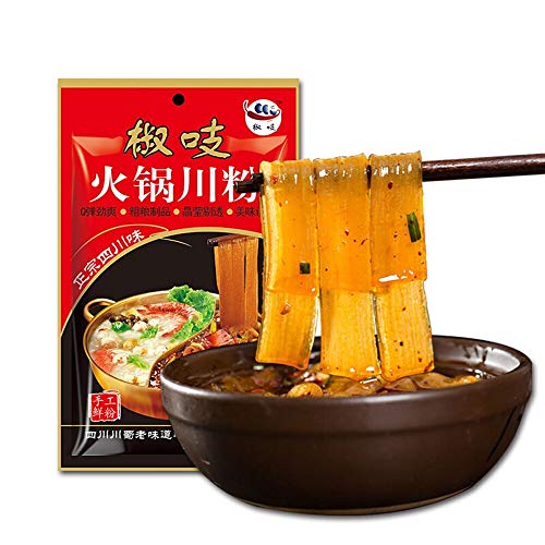 Helenou666 Sichuan Specialty Hotpot Potato Wide Noodles Kuan Fen
