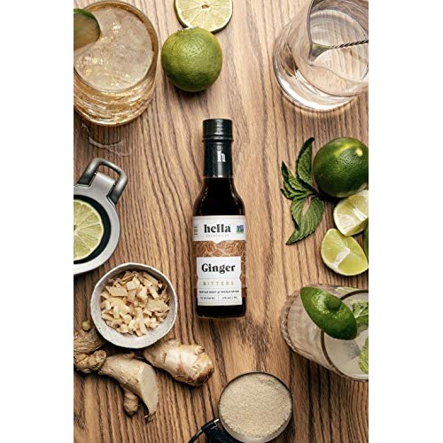 Hella Cocktail Co. | Ginger Bitters, 5 Fl. Oz Pack Of 1| Craft