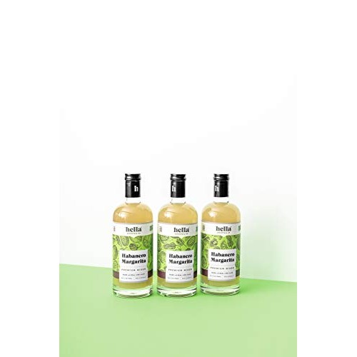 Hella Cocktail Co. | Habanero Margarita Premium Mixers, All Natu