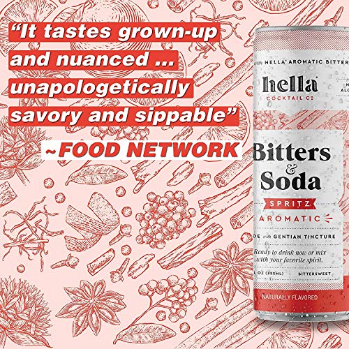 Hella Cocktail Co. | Spritz Aromatic Bitters &Amp; Soda | 12Oz Cans
