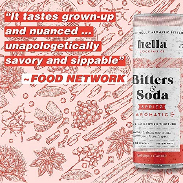 Hella Cocktail Co. | Spritz Aromatic Bitters & Soda | 12oz Cans ...