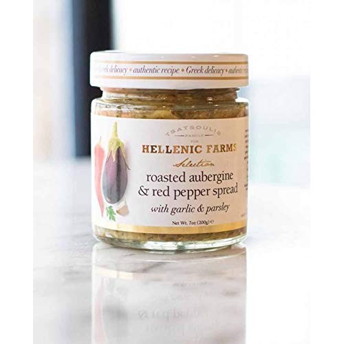 Hellenic Farms Roasted Aubergine &Amp; Red Pepper Spread