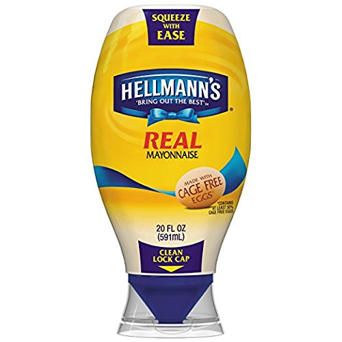 Hellmanns Mayonnaise, Squeeze - 20 Oz 2 Pack