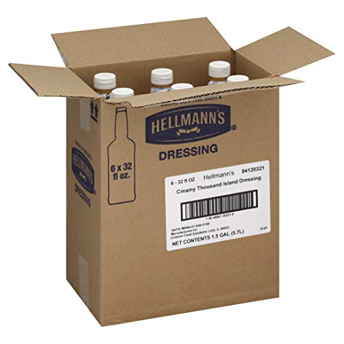 Hellmanns Thousand Island Dressing, 32 Ounce -- 6 Per Case.