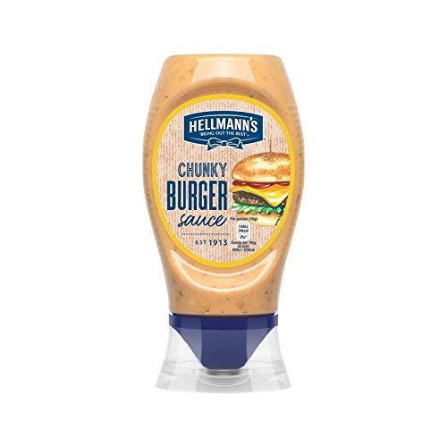 Hellmanns Chunky Burger Sauce 250Ml