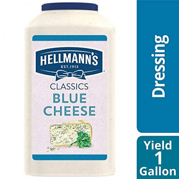 Hellmanns Classics Blue Cheese Salad Dressing Jug Gluten Free, ...