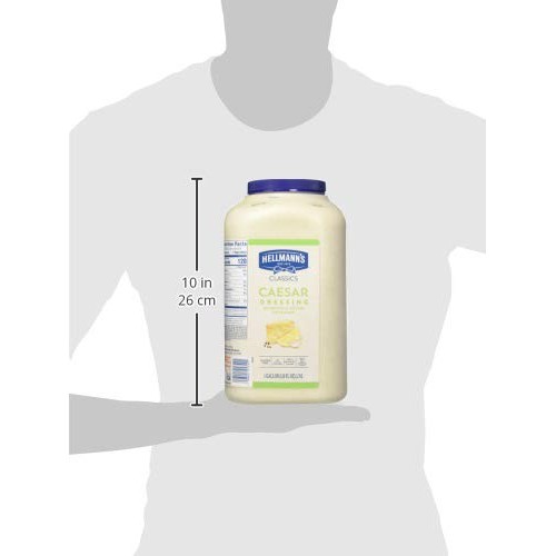 Hellmanns Classics Caesar Salad Dressing Jug Gluten Free, No Ar