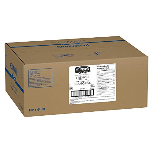 Hellmanns Classics French Salad Dressing Portion Control Sachet