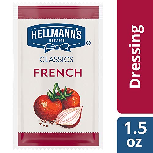 Hellmanns Classics French Salad Dressing Portion Control Sachet